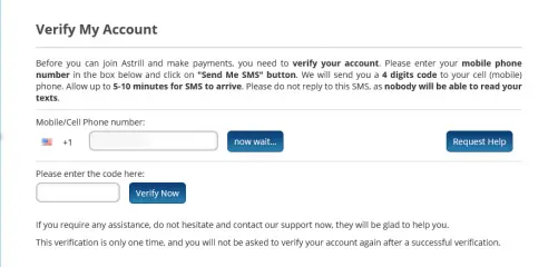 Astrill verification requires a phone number. not very anonymous!
