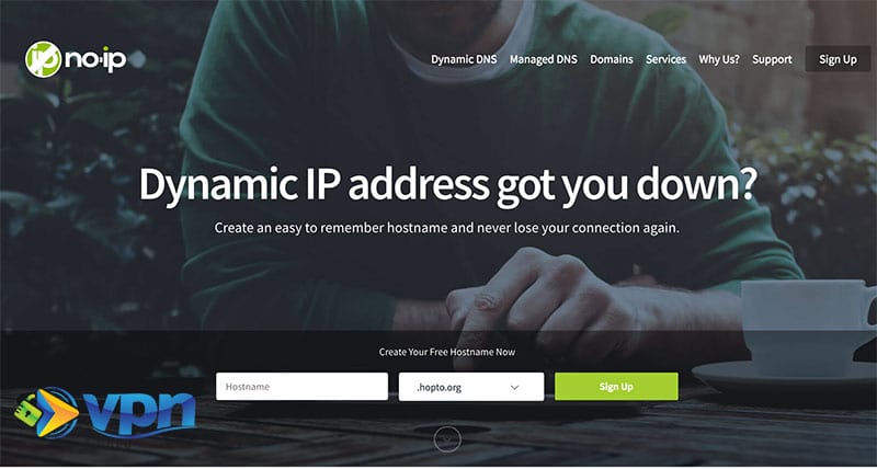Sign up for DDNS on a site like NoIP.com