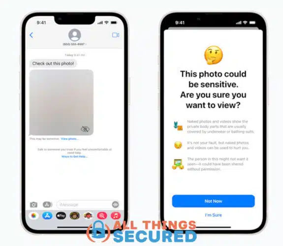 Sensitive Content feature for iOS 17