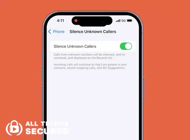 Silence Unknown Callers