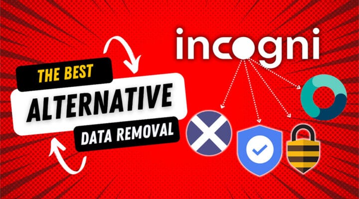 Best alternative to Incogni data removal service