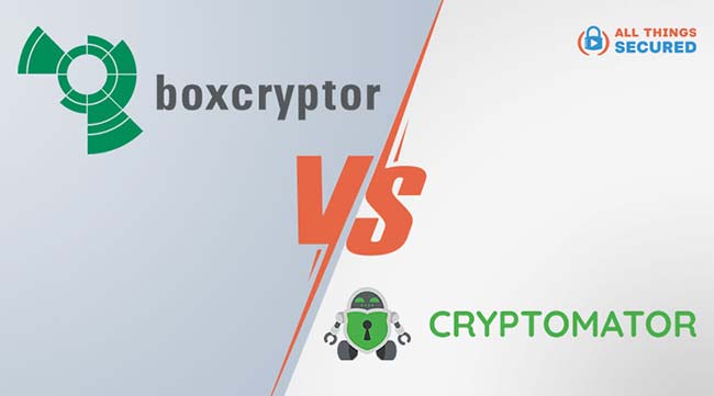 Boxcryptor vs Cryptomator compared