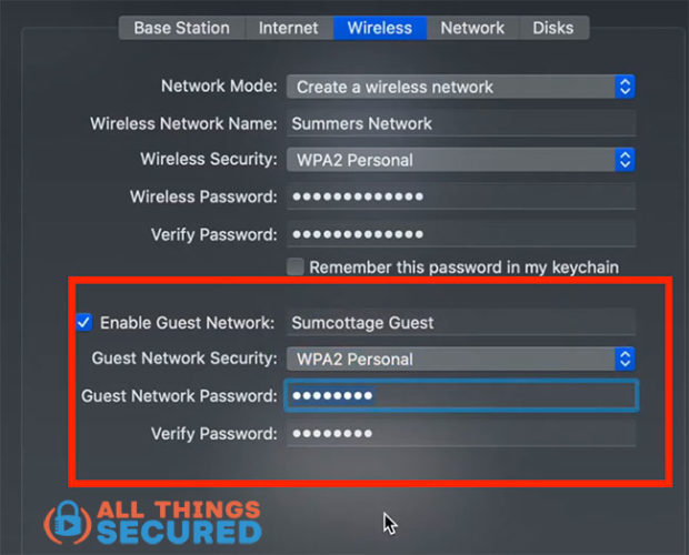 Create a Guest WiFi Network