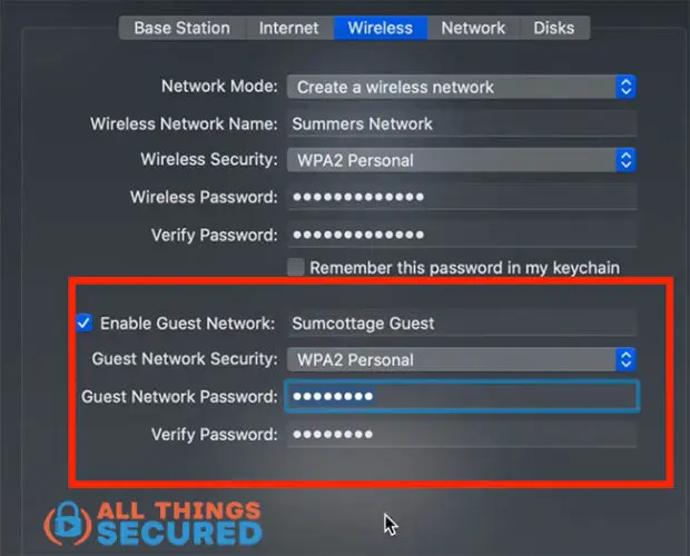 Create a Guest WiFi Network