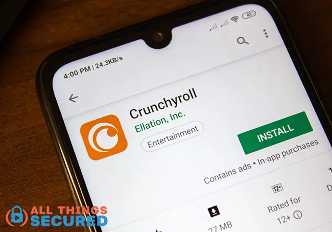 Crunchyroll mobile app download