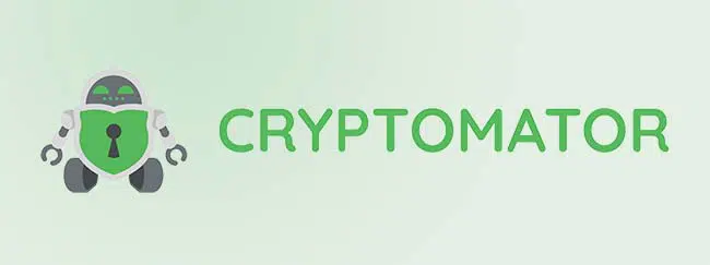 Cryptomator Logo with green background