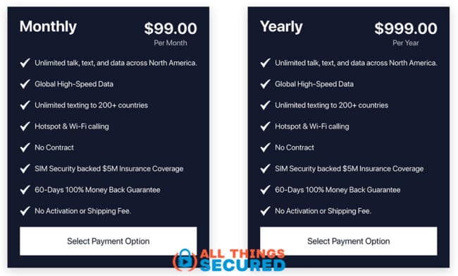 Efani pricing plans