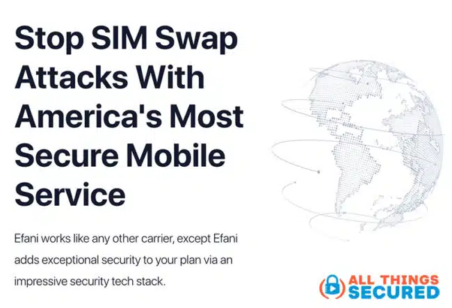 Efani's claims for security on mobile devices