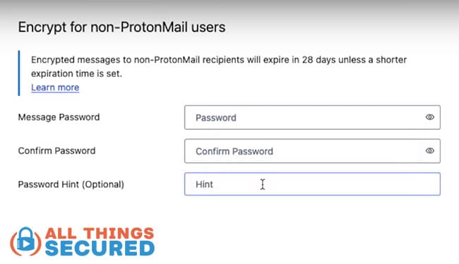 protonmail to gmail encryption