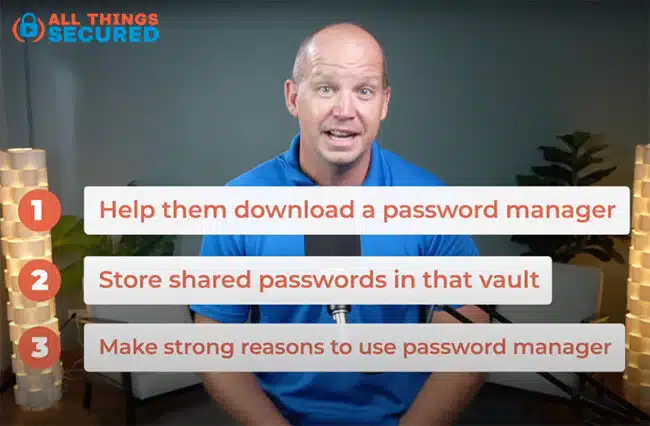 How to get your family to use a password manager