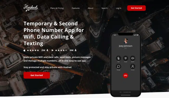 Use Hushed for a 2nd phone number