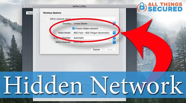 Create a Hidden Network on your Home WiFi