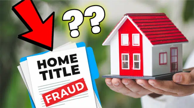 What is home title theft?