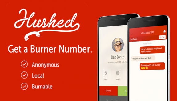 Hushed virtual phone number