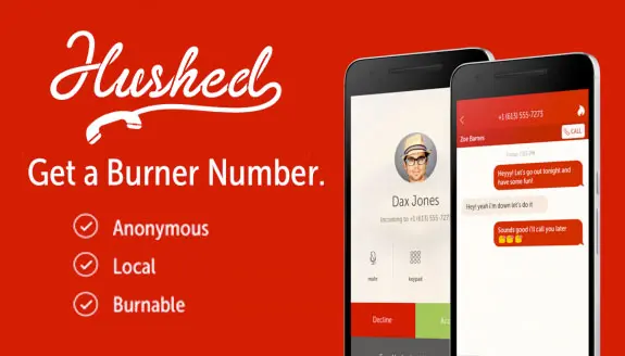 Get a private burner number with Hushed