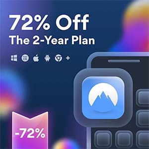 NordVPN 72% off