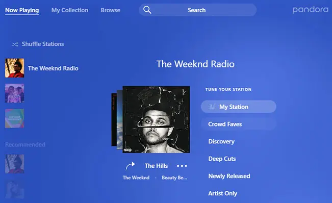 Pandora unblocked for streaming music