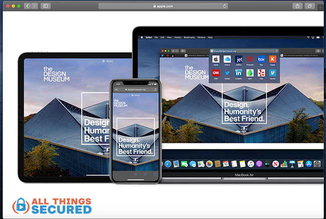 Safari browser for Mac and iPhone users