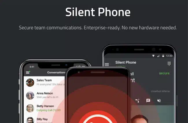 Silent Phone secure mobile provider