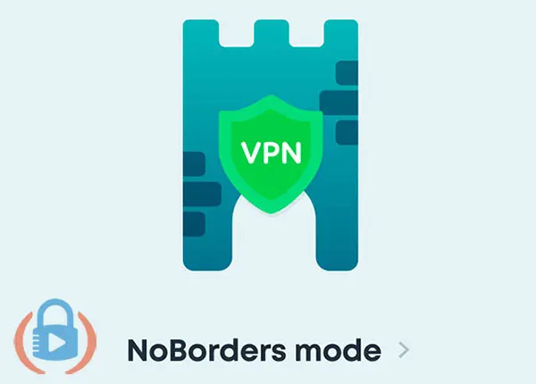 Surfshark NoBorder mode to bypass internet censorship