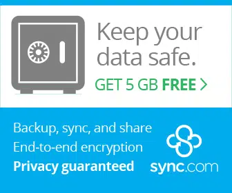 Sync.com encrypted backup Black Friday deal