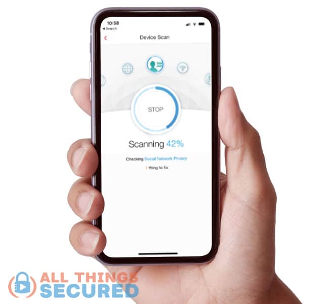Using Trend Micro to scan your device privacy settings