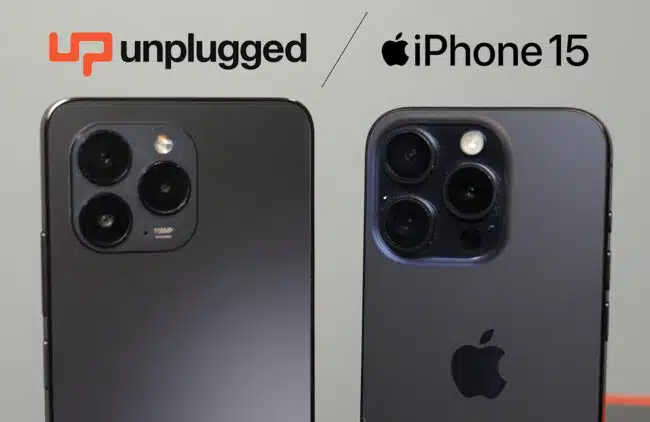 Unplugged Phone vs iPhone