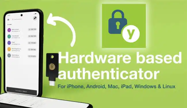 Yubico Authenticator app