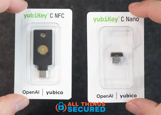 Yubico + OpenAI 2FA keys