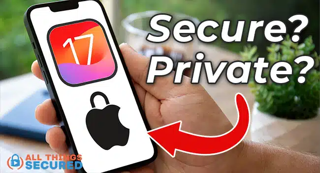 iOS 17 Security & Privacy features